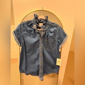 Denim top by KMJ